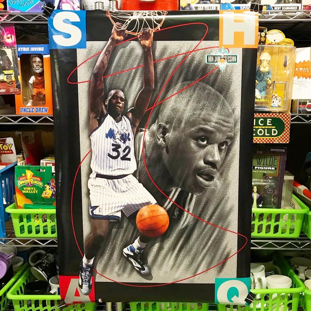 Veg ‘93 Shaquille O’Neal NBA Jam Session Poster